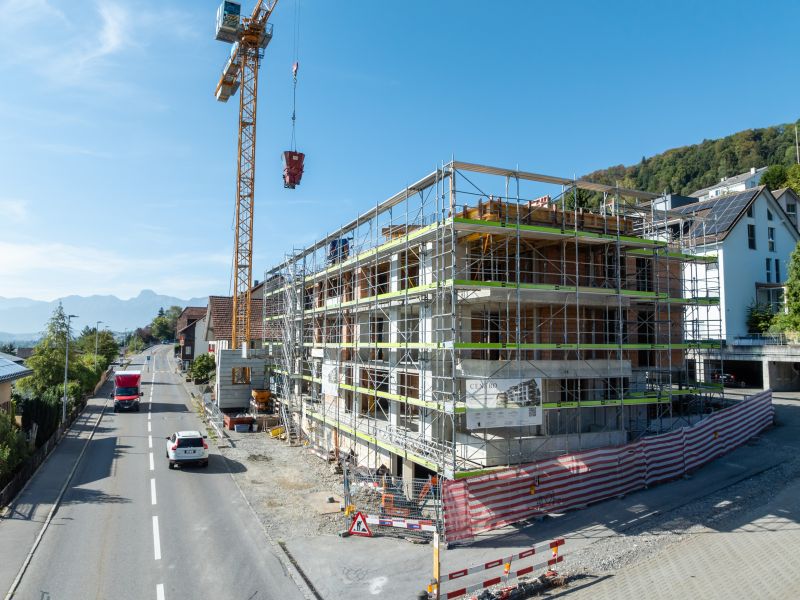 Visualisierung Neubauprojekt Residence Centro 5.5 Zimmer 3 OG Toffen