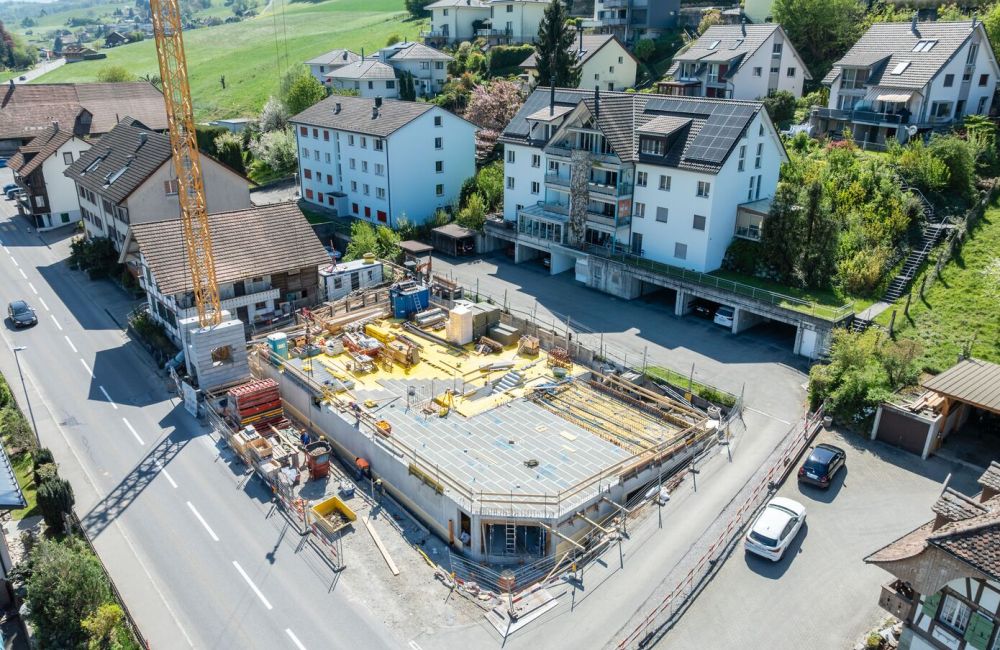 Baustelle Residence Centro in Toffen